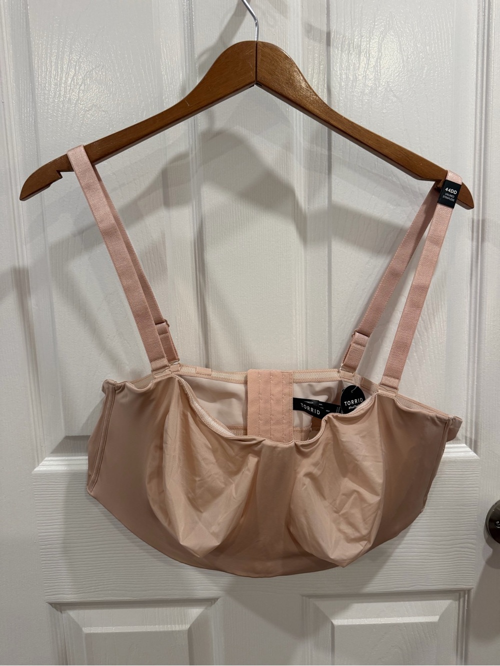 Torrid Curve Beige Multiway Strapless Underwire Bra – Size 44DD